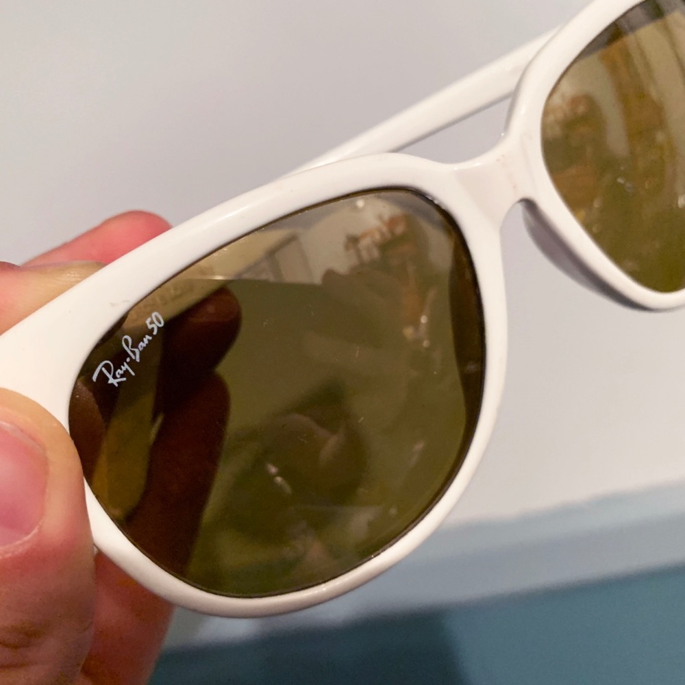 Ray Bans Bausch and Lomb White Women’s Sunglasses